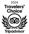 2024 Traveler's Choice award from TripAdvisor